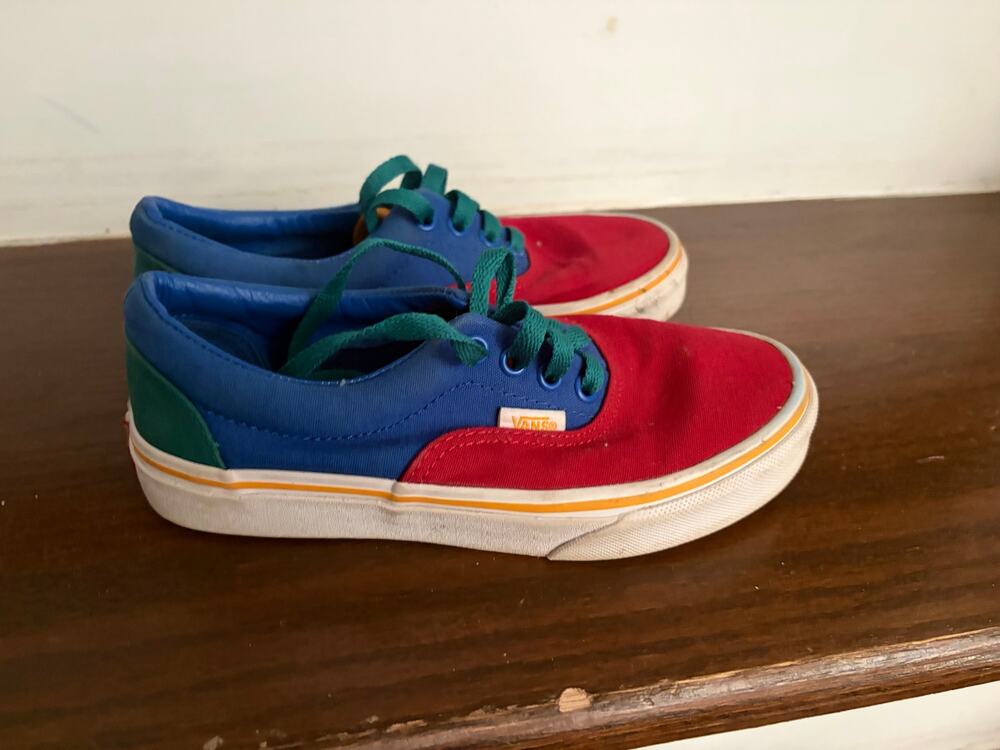 VANS colorblock kids 1.5 unisex skate shoes